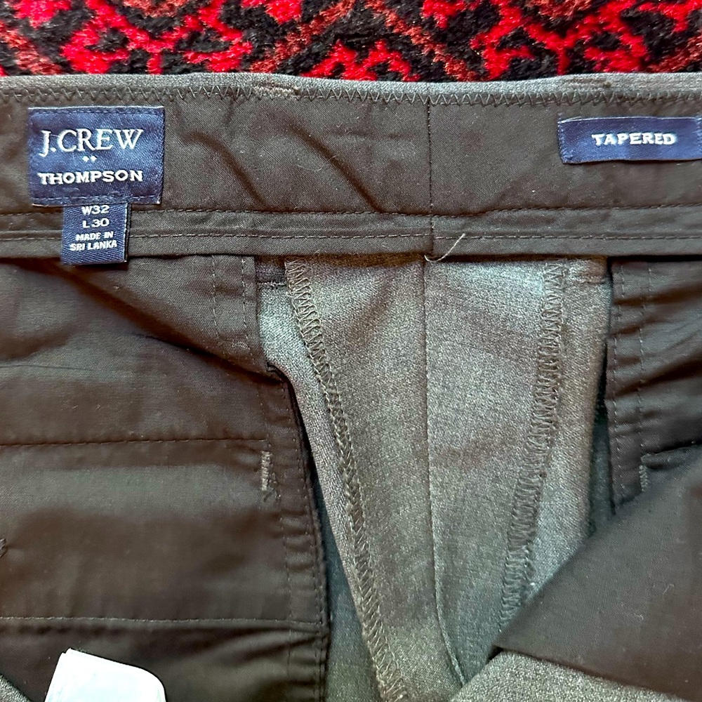 J. Crew men’s grey dress pant